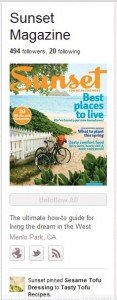 Sunset Magazine on Pinterest