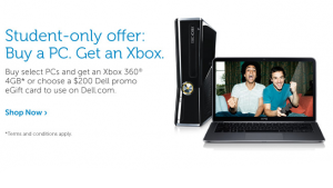 Dell ad: Buy a PC, Get an Xbox