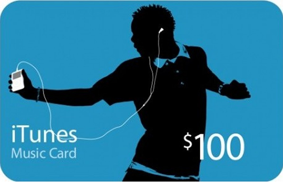 iTunes $100 gift card