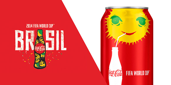 2014 FIFA World Cup souvenir Coca-cola can