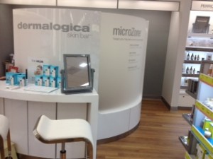 Dermalogica in-store product display