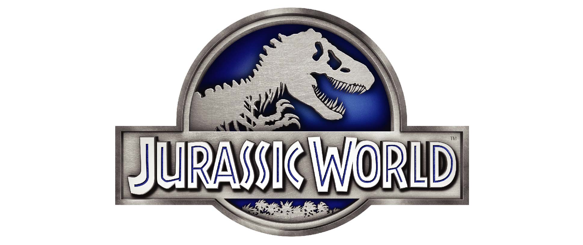 The Jurassic World logo.