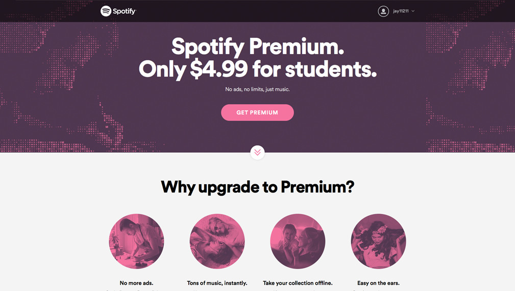 Spotify Premium Discounts Premium