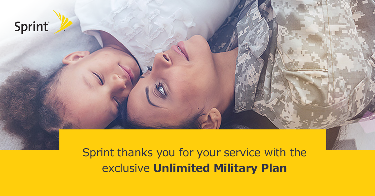 Sprint uses exclusive offers to acquire military customers and reward them for their service.