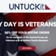UNTUCKit boosts its marketing to the military by providing a 50% holiday discount for service members, veterans and military families.