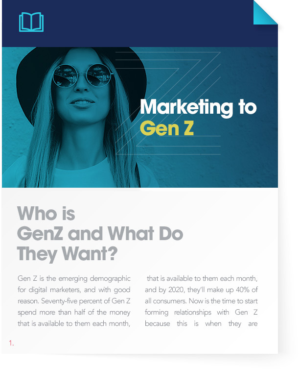 Marketing to Gen Z Website Ebook Image