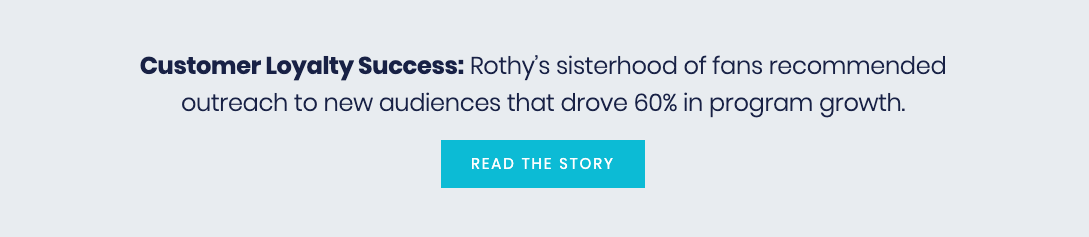 Word-of-mouth helped Rothy's grow their programs.