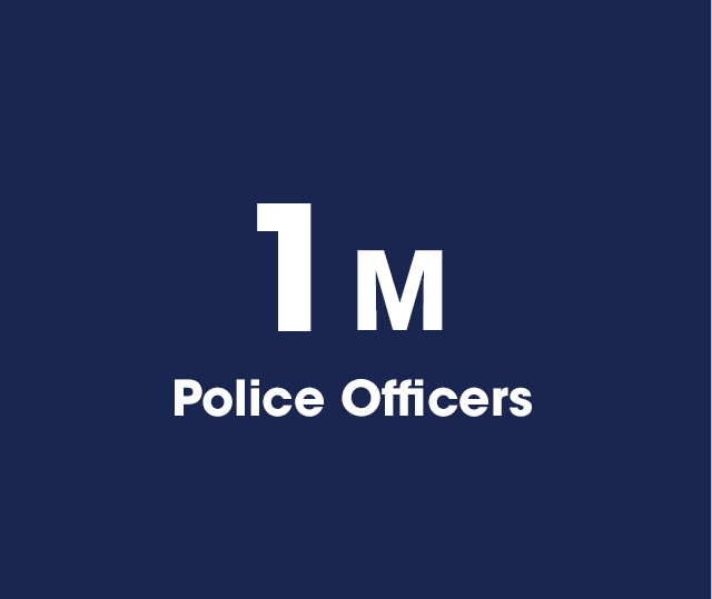 1m police officers