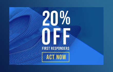 First Responders 20% off example from SheerID