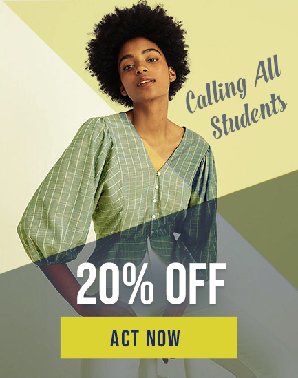 Female Student 20% Off from SheerID