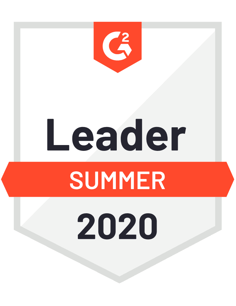 G2 Leader Summer 2020 medal from SheerID