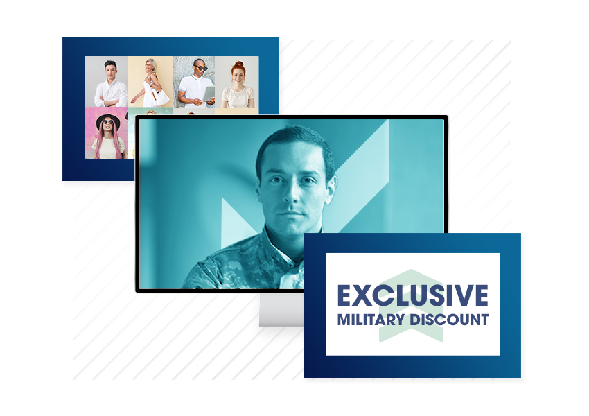 Descuento exclusivo para militares masculinos de SheerID
