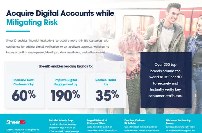 Acquire Digital Accounts with Confidence