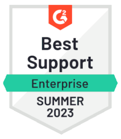 Best Support Enterprise Summer 2023