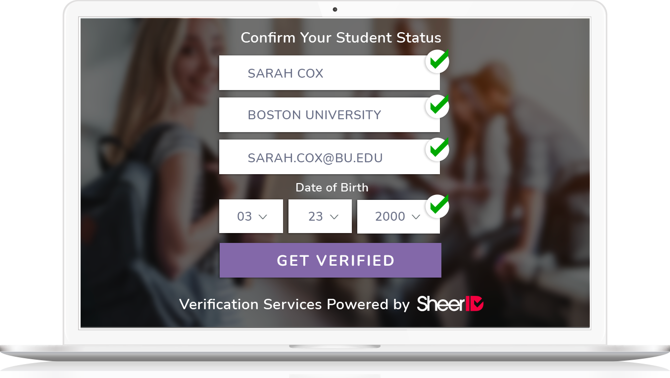 VERIFICATION FORM FOR STUDENT