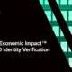 Forrester logo and text that says, "The Total Economic Impact™ Of SheerID Identity Verification Platform"