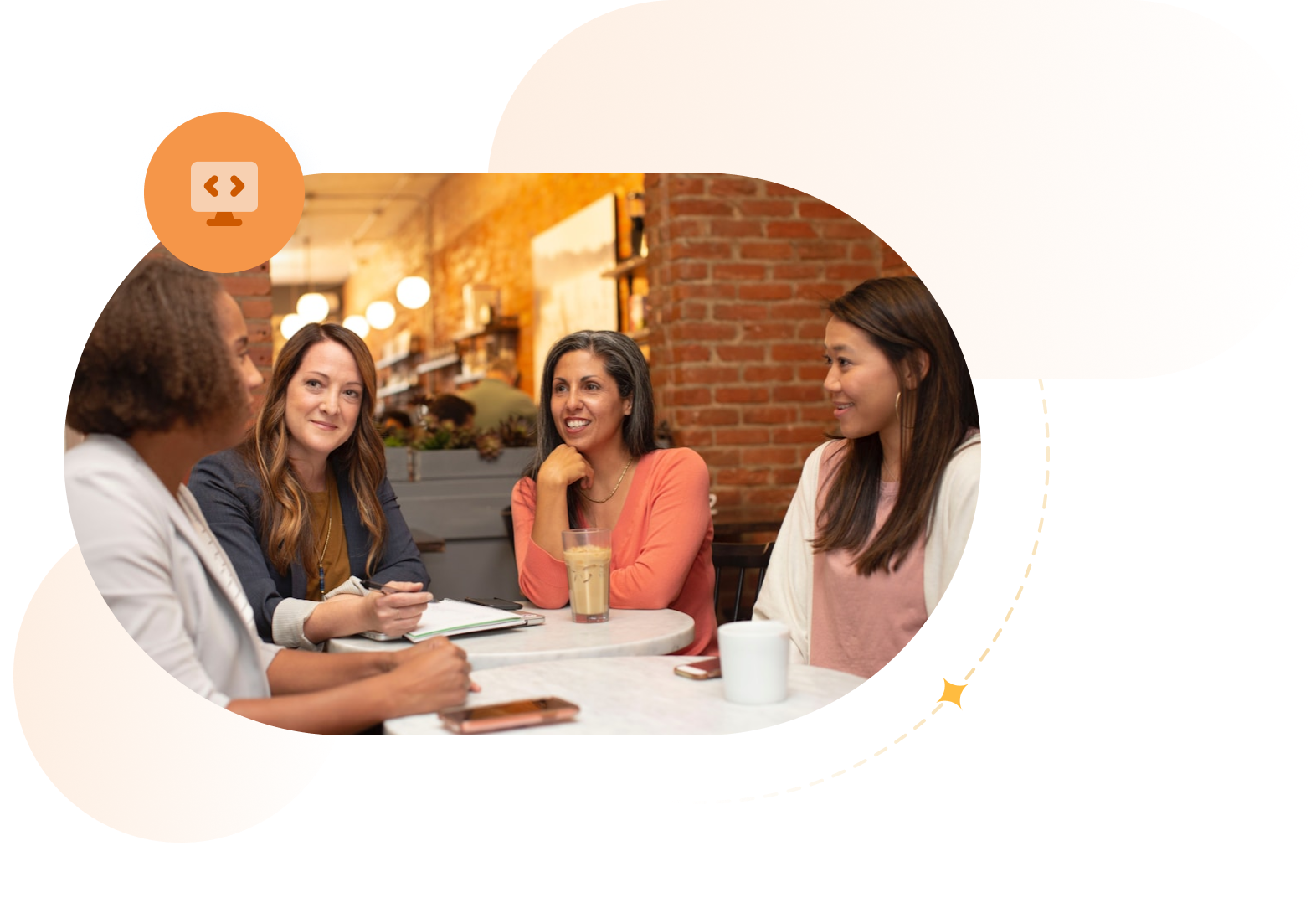 Professionals having a meeting.