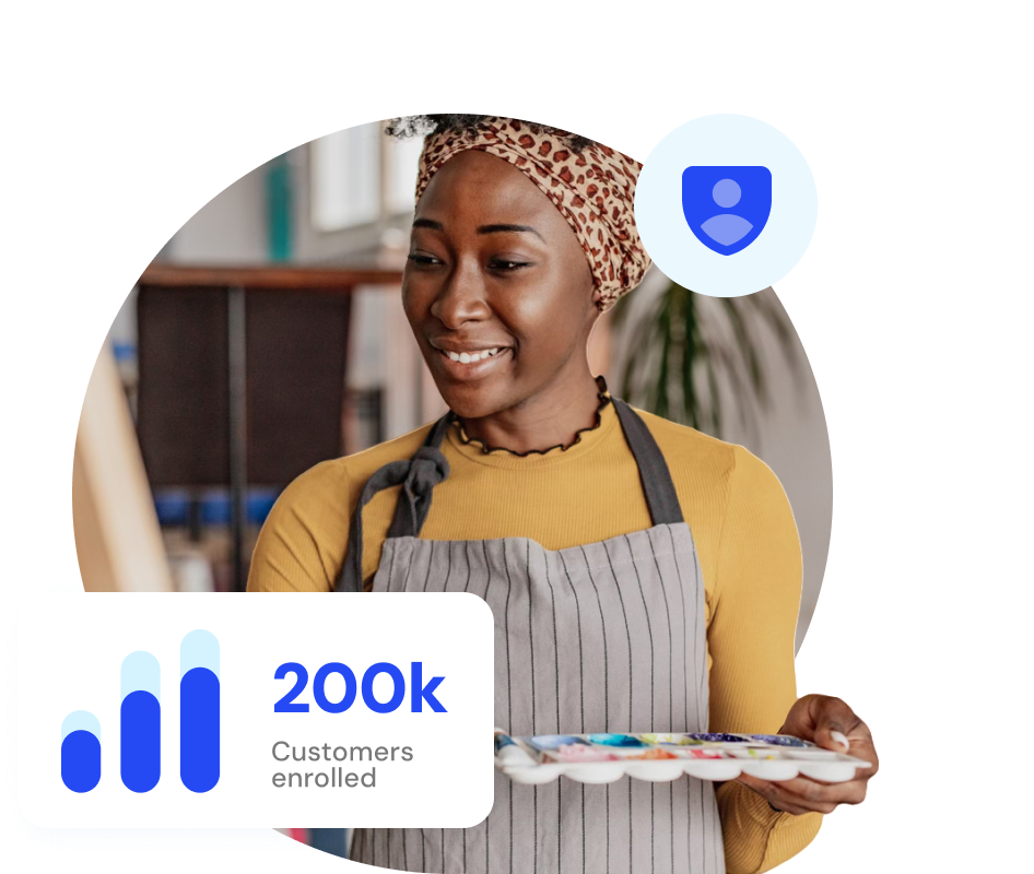 200K customers enrolled.